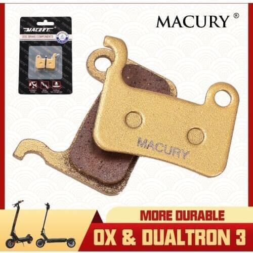 MACURY Composite Ceramics And Metal Disc Brake Pad for INOKIM OX Dualtron 3 DT3 DT 3 Electric Scooter TÜV Certificate