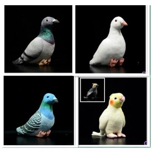 2021 New Arrival Simulation Plush Bird Plush Stuffed Doll For Children Baby Home Table Sofa Garden Decor