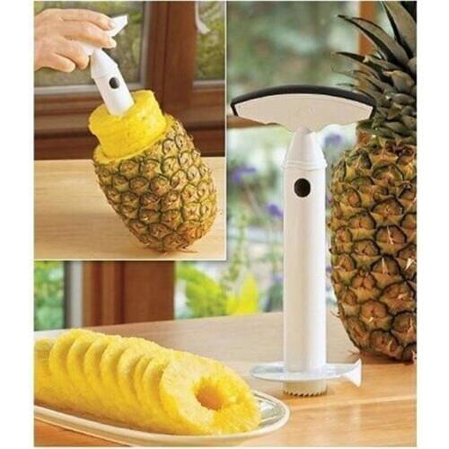 Pineapple Peeler Cutter Slicer Corer Peel Core Tools Fruit Vegetable Knife Remover Blades Gadget Kitchen Tools