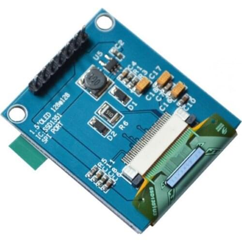 1.5 Inch Full Color OLED Module SSD1351 Display Screen 128 (RGB) * 128 Drive IC SPI Interface For 51 STM32