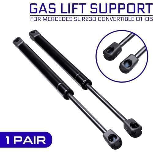Strut Bars Rear Trunk Tailgate Gas Spring Shock Lift Support Rod Arm Bracket For Mercedes for Benz SL R230 Convertible 2001-2006