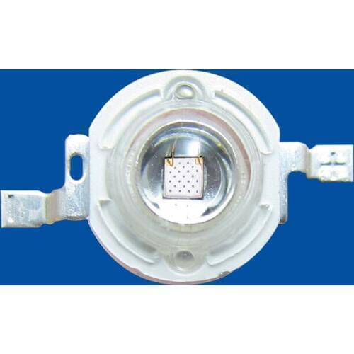 Real High Power 10pcs Brand LG 3W 45mil 3.4V 700mA UV Ultraviolet 365nm Chip LED diodes Light Parts For Currency Detector