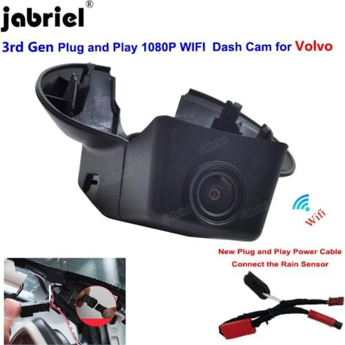 Plug and Play 1080P Wifi Car DVR Dash Cam Recorder EDR dashcam for Volvo v40 2012 2013 2014 2015 2016 2017 2018 2019 2020 2021