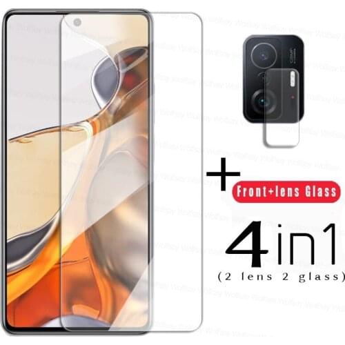 9H Screen Protector For Xiaomi 11T Glass For Xiaomi 11T Tempered Glass Protective Camera Lens Film For Xiaomi 11T 10T Pro Lite