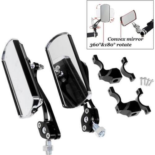 1 piece Bicycle Handlebar Rear View Mirror Bike Rearview Mirror Adjustable Car Bicycle Mirror Rearview Mirror for Mountain Bike