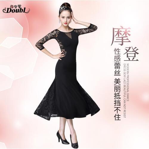 Woman Dance Competition Dress New High-end National Standard Dance dress Tango Waltz Performing Dress