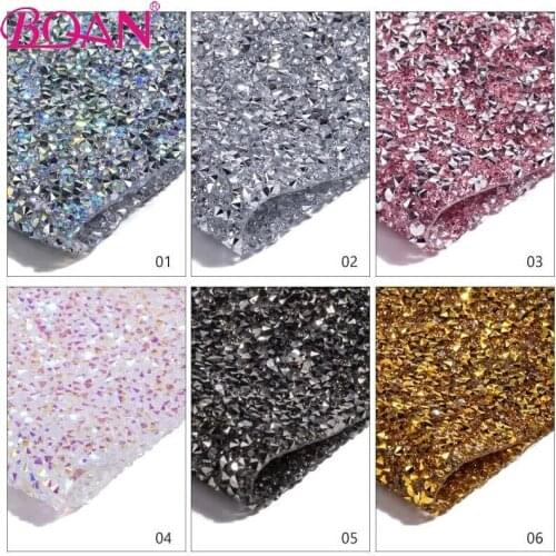 BQAN 1 PC Nail Art Table Mat Diamond Foldable Shining Hand Rests Salon Practice Pillow Washable Pad Manicure Nail Art Mat Tools