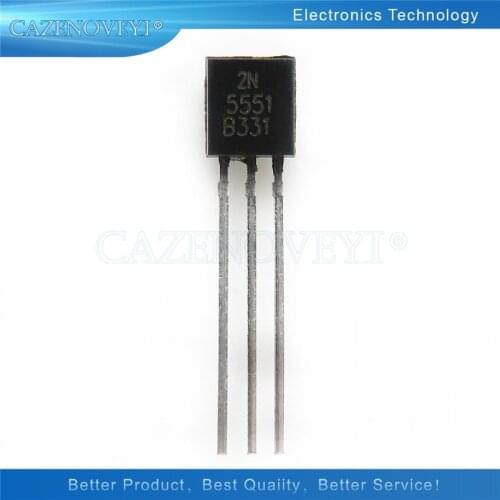 100pcs/lot 2N5551 NPN TO-92 In Stock