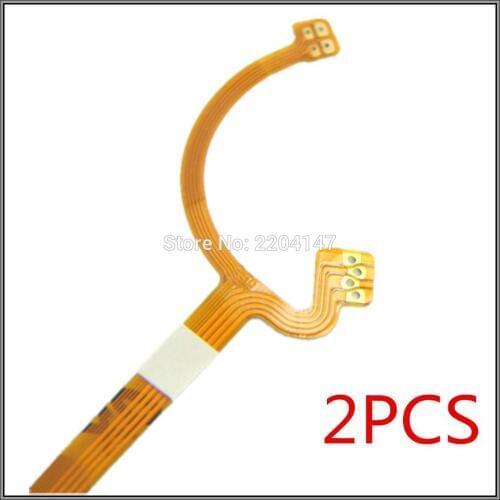 Superior quality 2PCS / NEW Lens Aperture Flex Cable For Canon Zoom EF 24-70 mm 24-70mm f/4L IS USM F4 Repair Part