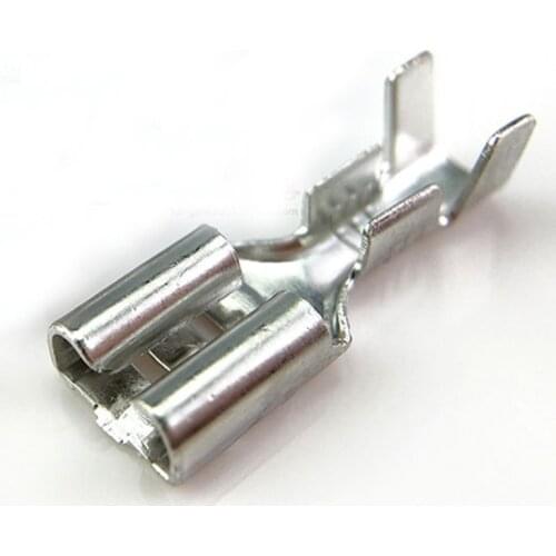 2000 PCS 6.3mm Crimp Terminal Female Spade Connector 0.4mm thick