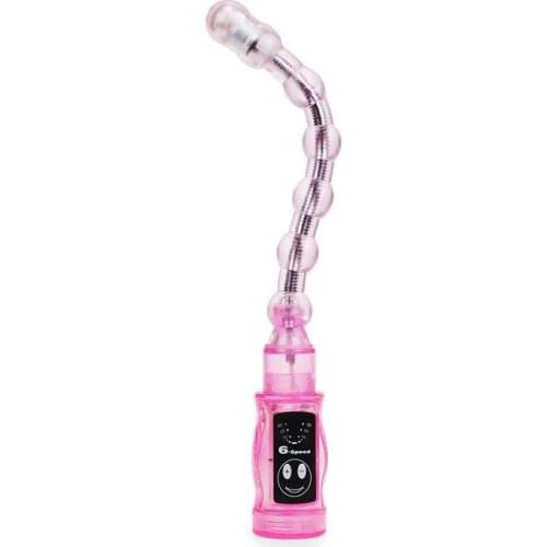 6 Speed Vibration Anal Toys Stimulator Anal Beads Women Sexy Anal Vagina Toy