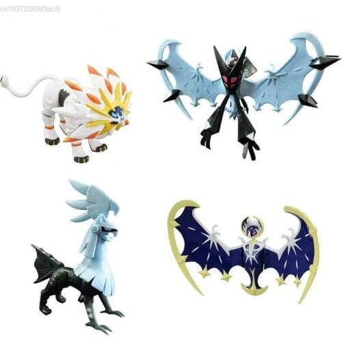 Pokemon Solgaleo Necrozma Silvally Groudon Kyogre Rayquaza Arceus Mewtwo Action Figures Toy Pvc Model Figurines Toys For Kids
