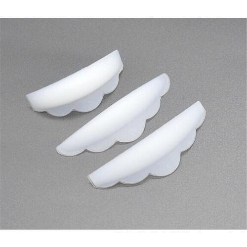 Hot 500pcs/lot 6Pcs set Silicone Eyelash Perming Curlers Curl Lash Lift Rods Makeup Tool Lash Lifting Shield Pads Rods Extension