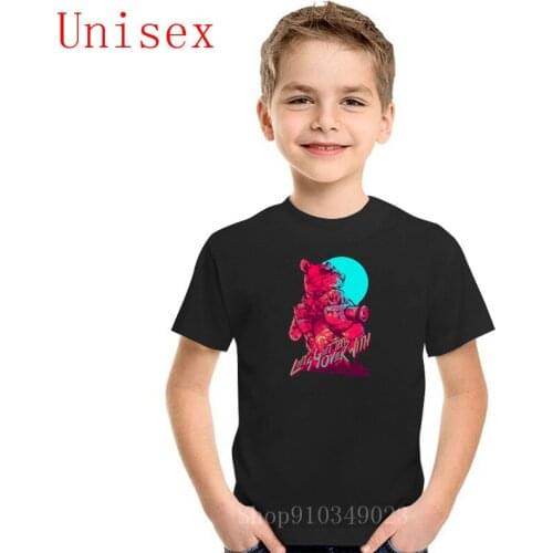 Kpop Harajuku Hotline miami children clothes Boy clothes High Quality o-neck casual kid tops Trendy pop shirts for teenage girls