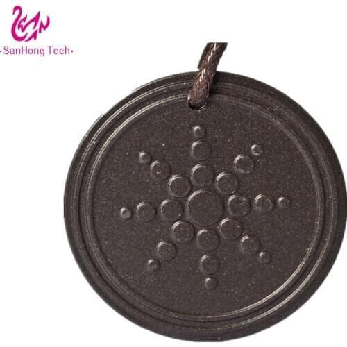 2 pcs Neck pendant volcanic stone pendant 1700-5000 high energy