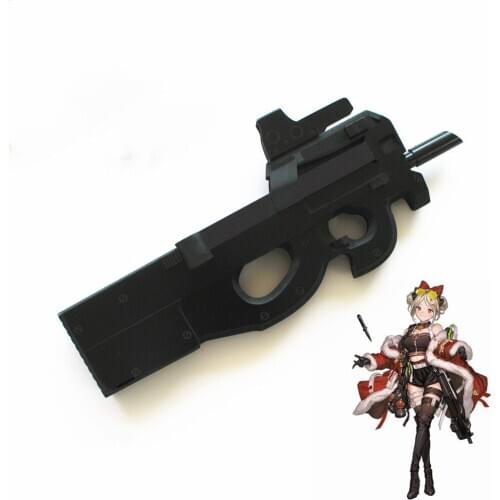 2021 Hot Game Girls Frontline Cosplay p90 Cosplay Prop Halloween Carnival Christmas Party High Quality PVC Weapon For Women