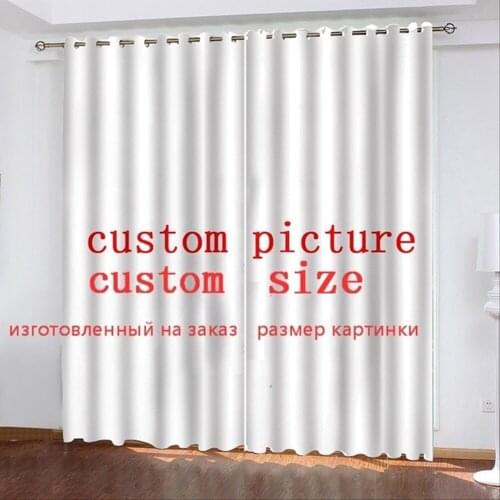 Custom Blackout Curtain Shading and Heat Insulation Polyester Bedroom Living Room Window Drapes for You