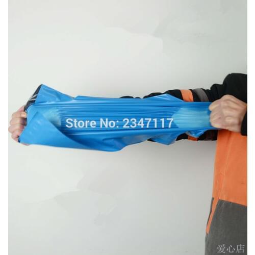100PCS Blue Color Self Sealing Plastic Poly Envelope/mailing bag/Courier Mailer Express Bag Free Shipping