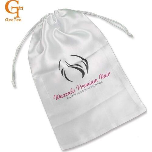 Wig storage bag, satin bag, Virgin Hair wig satin bag 28*40cm