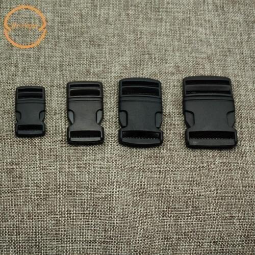 1pcs Plastic Side Release Buckles Dual Adjustable Padded Patrol Belt Molle Tactical Backpack Straps Webbing20mm/25mm/32mm/38mm