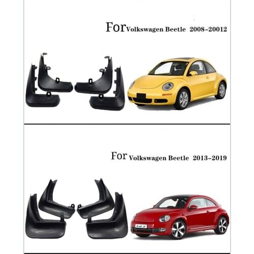 Auto Mudguard For Volkswagen Beetle 2005-2019 High-quality Mudguard Splash-proof Mudguard Body Protection Car Accessories