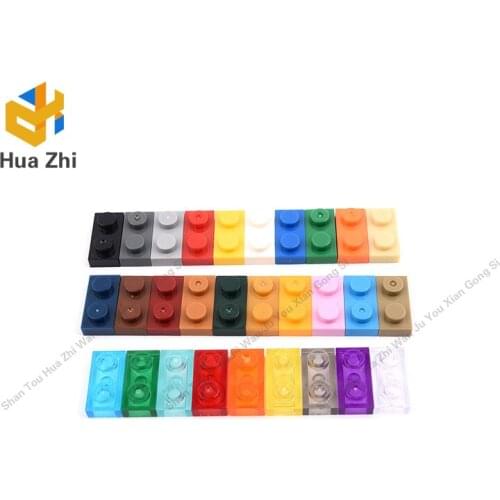 10PCS 3023 Plate 1 x 2Building Blocks Parts MOC DIY Education Build Toys Brick