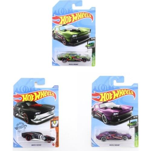 2019-87 MUSCLE BOUND Original Hot Wheels Mini Alloy Coupe 1/64 Metal Diecast Model Car Kids Toys Gift