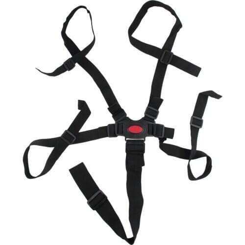 5 Point Adjustable Baby Safe Car Harness Belt Universal Baby Chair Safety Belt High Quality Dining Chair Bandage Seat Belt