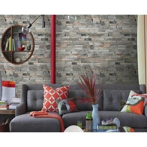 Beibehang papier peint mural 3d Chinese style non-woven antique brick wallpaper living room bar cafe wallpaper for kids room