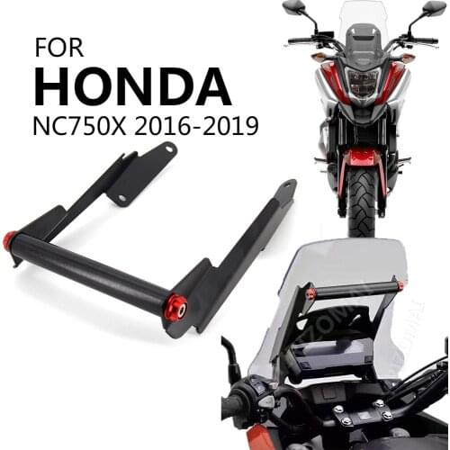 Motorcycle GPS bracket holder mobile phone navigation bracket CNC aluminum bracket for Honda NC750X 2016-2017-2018-2019 NC 750X