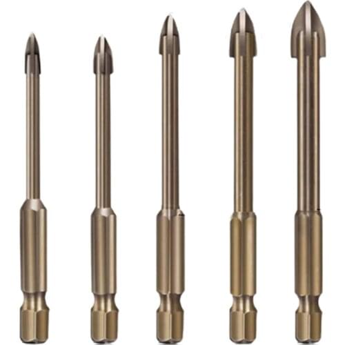 Efficient Universal Drilling Tool Drill Bit Set Thickened High Hardness Accessory Tool B2Cshop