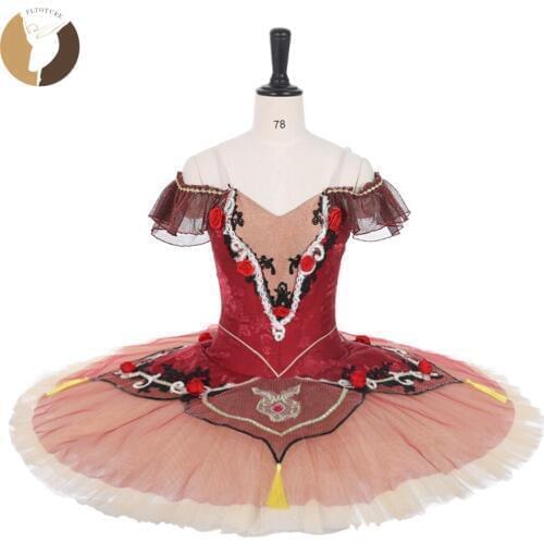 FLTOTURE Professional Adult Ballet Tutu For Sale Ballet Variation Paquita Stage Wear Don Quixote Nutcracker Costumes Dresses