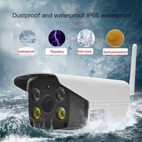 C18S Wifi 1080P IP Camera 2 MP Outdoor Weatherproof IR Full Color Night Vision Security Video Surveillance Camera Cloud Storage