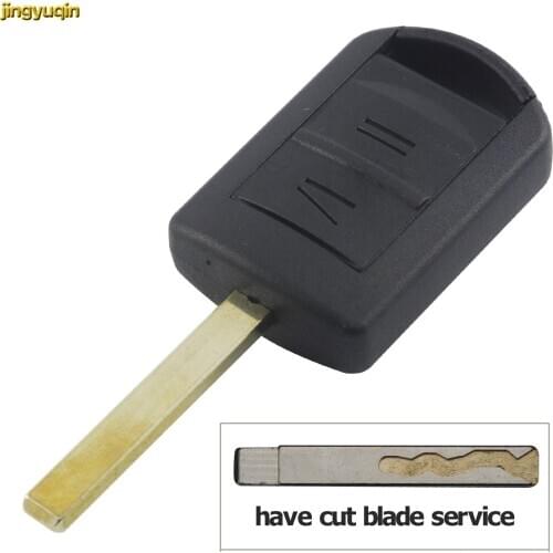 Jingyuqin 2 Buttons Remote Key Fob Case Cover Shell For Vauxhall For Corsa For Meriva For Combo For Opel