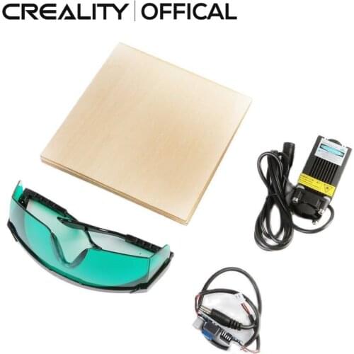 Creality Official 3D Printer Big Power Laser Engraver Module Kit 12/24v 1.6w 4050nm Blue Violet Spot Laser and Magnetic Design