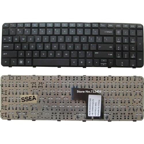 SSEA New US Keyboard black for HP Pavilion G6-2000 G6-2100 G6-2200 G6T-2000 G6T-2200 G6T-2300 G6Z-2200 697452-001 699497-001