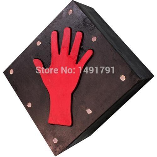 Takagism game Reality Room Escape props magic hand touching props