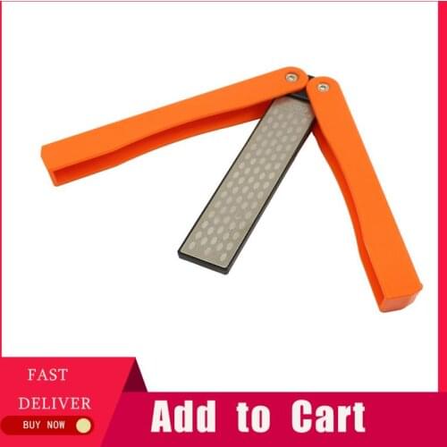 Outdoor Knife Sharpener Folding Sharpener Outdoor Double-sided Sharpener Kitchen Whetstone Camping Hiking Tool