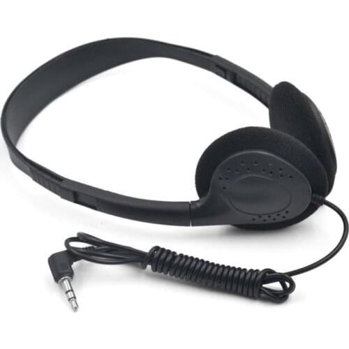 Universal 3.5mm Plug Soft Earmuff Music HiFi Gaming Wired Headset Headphone For Smart Phones Tablets Computer MP3 MP4