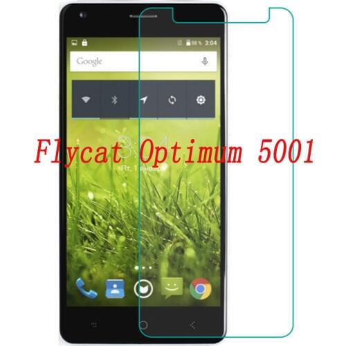 Smartphone Tempered Glass for Flycat Optimum 5001 9H Explosion-proof Protective Film Screen Protector cover phone