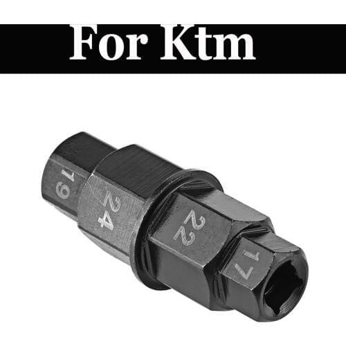 17 19 22 24mm Motorcycle Hex Axle Tool Front Rear Wheel Spindle Driver For Ktm 990 1090 1190 Adventuer 1190 Rc8 R Track