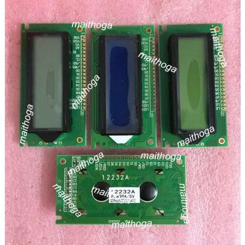 Maithoga 20PIN 12232 LCD Graphic Module SED1520 Controller Parallel Interface (5V Grey White/Blue/Yellow Green Backlight)