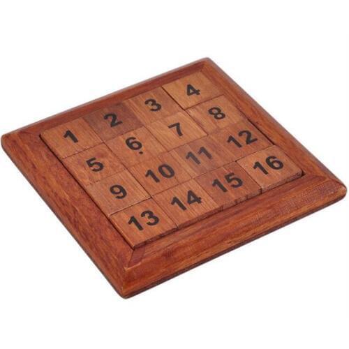 2017 New IQ Math Wooden Brain Teaser Puzzle Number Baffling Game for Adults Children