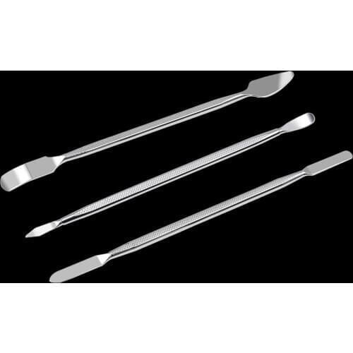 3Pcs Universal Mobile Phone Repair Opening Tool Metal Spudger Kits Disassemble Crowbar Metal Steel Pry Phone Hand Tool Set