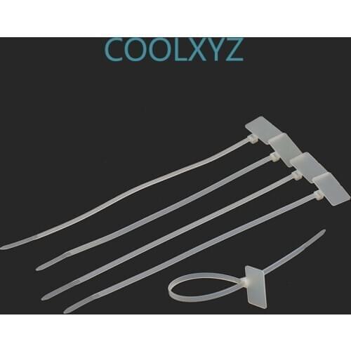 Label strapped with net wire label tag strapped with environmentally friendly nylon M3 M4 50PCS