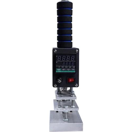 8*10cm 500W Handheld Heat Press Machine leather wood paper manual logo embosser wood branding iron hot stamping machine