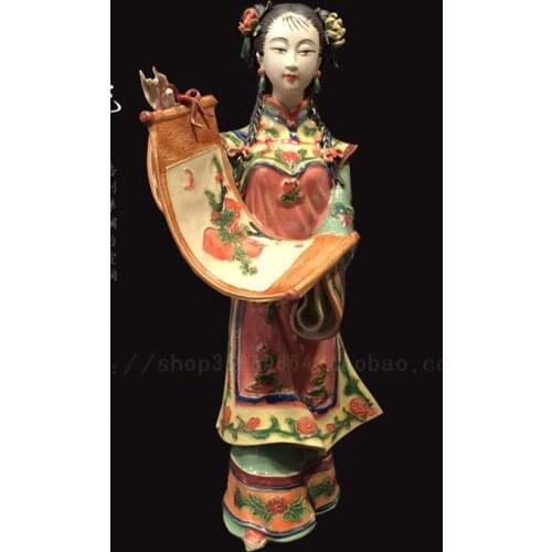 Figures classic ladies lovely living room simplicity girl Beauty figure Sculpture statue Home Decoration High-end luxury