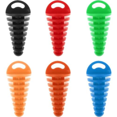 Motorcycle Exhaust Pipe Muffler Wash Plug Waterproof For Dirt Bike ATV Silencer Motorcycle Motocross Tailpipe Rubber