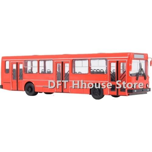 1: 43 Russia Simulation Alloy Toy Bus car LIAZ-5256 Bus car Model Children Toys Bus car Decorations Ornaments