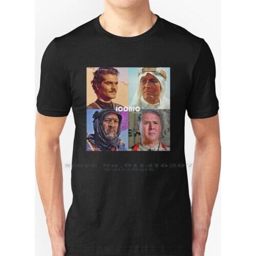 Film Iconic Movie - Lawrence D’arabie - Couleur T Shirt 100% Pure Cotton Lawrence D Arabie Lawrence Of Arabia Cinéma Movie Films